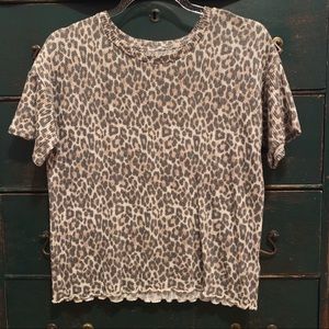 American Eagle Cheetah Top